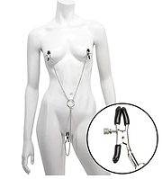 Затискачі на соски і клітор з ланцюжком , затискачі для пар , затискачі для нього