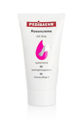 КРЕМ З 10%-НОЮ МОЧЕВИНОЮ ТА ТРОЯНДОВОЮ ОЛІЄЮ ДЛЯ НІГ 30МЛ (ROSE CREAM), PEDIBAEHR, фото 2