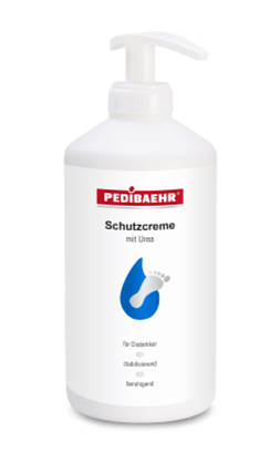 КРЕМ З 10%-НОЮ МОЧЕВИНОЮ ДЛЯ НІГ 500 МЛ (PROTECTIVE FOOTCREAM), PEDIBAEHR, фото 1