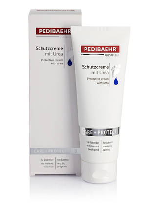 КРЕМ З 10%-НОЮ МОЧЕВИНОЮ ДЛЯ НІГ 125 МЛ (PROTECTIVE FOOTCREAM), PEDIBAEHR, фото 2