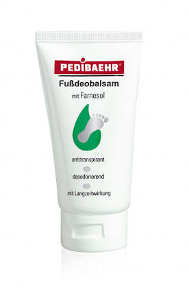БАЛЬЗАМ З ФАРНЕЗОЛОМ ДЛЯ НІГ 75МЛ (DEODORANT FOOT BALM), PEDIBAEHR, фото 1