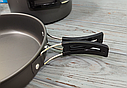 Набір посуду для пікніка та туризму Cooking Set DS-308 (9 предметів)/Посуд для подорожей, фото 8