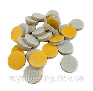 Комплект змінних файлів-бафів для педикюрного диска Ø 20 мм 320 грит 25 шт в пакуванні. Південна Корея., фото 1