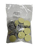 Комплект змінних файлів-бафів для педикюрного диска Ø 20 мм 320 грит 25 шт в пакуванні. Південна Корея., фото 2