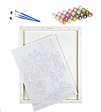 Картина за номерами На заході сонця 40х50см Картини в цифрах машини Rainbow Art GX47474 Розмальовка за номерами ретро-автомобіль, фото 3