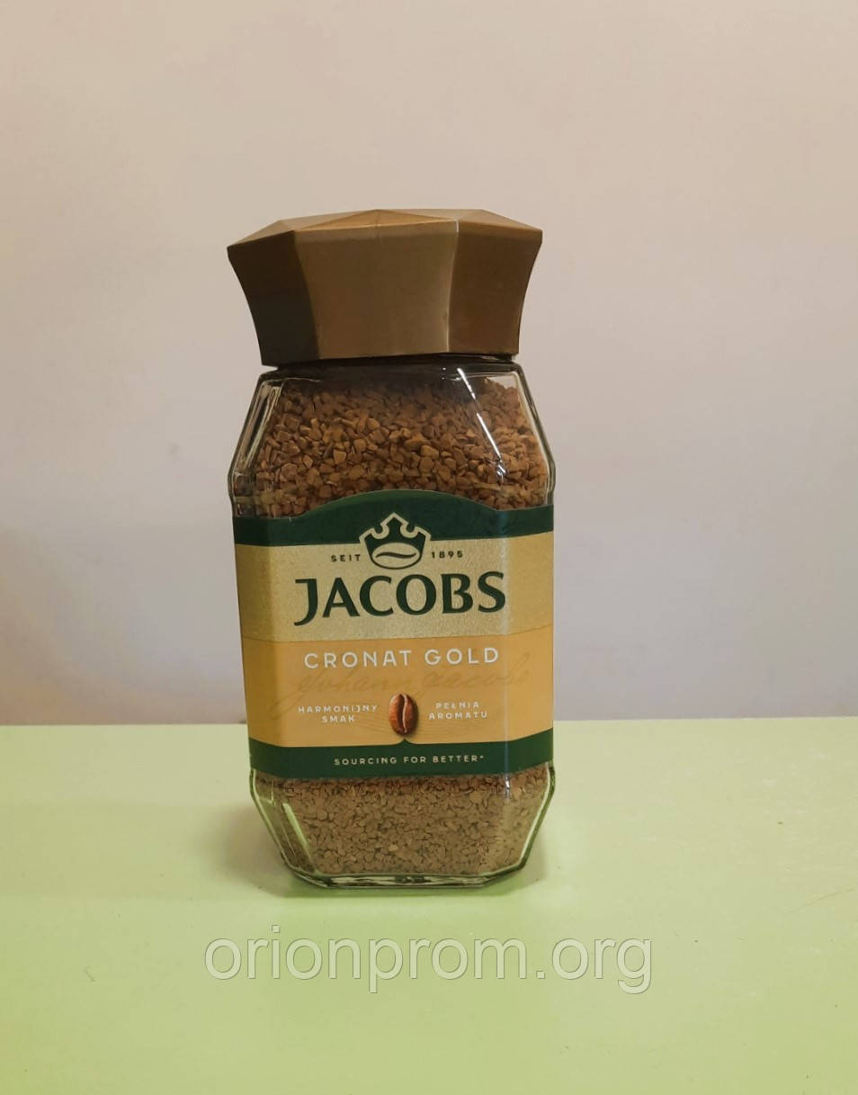 Кава Jacobs Cronat Gold 200 г розчинна