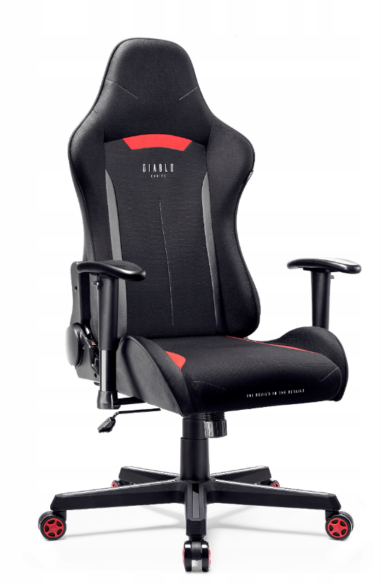 Геймерське крісло Diablo Chairs X-St4rter Black-Red (DOMATOR24)