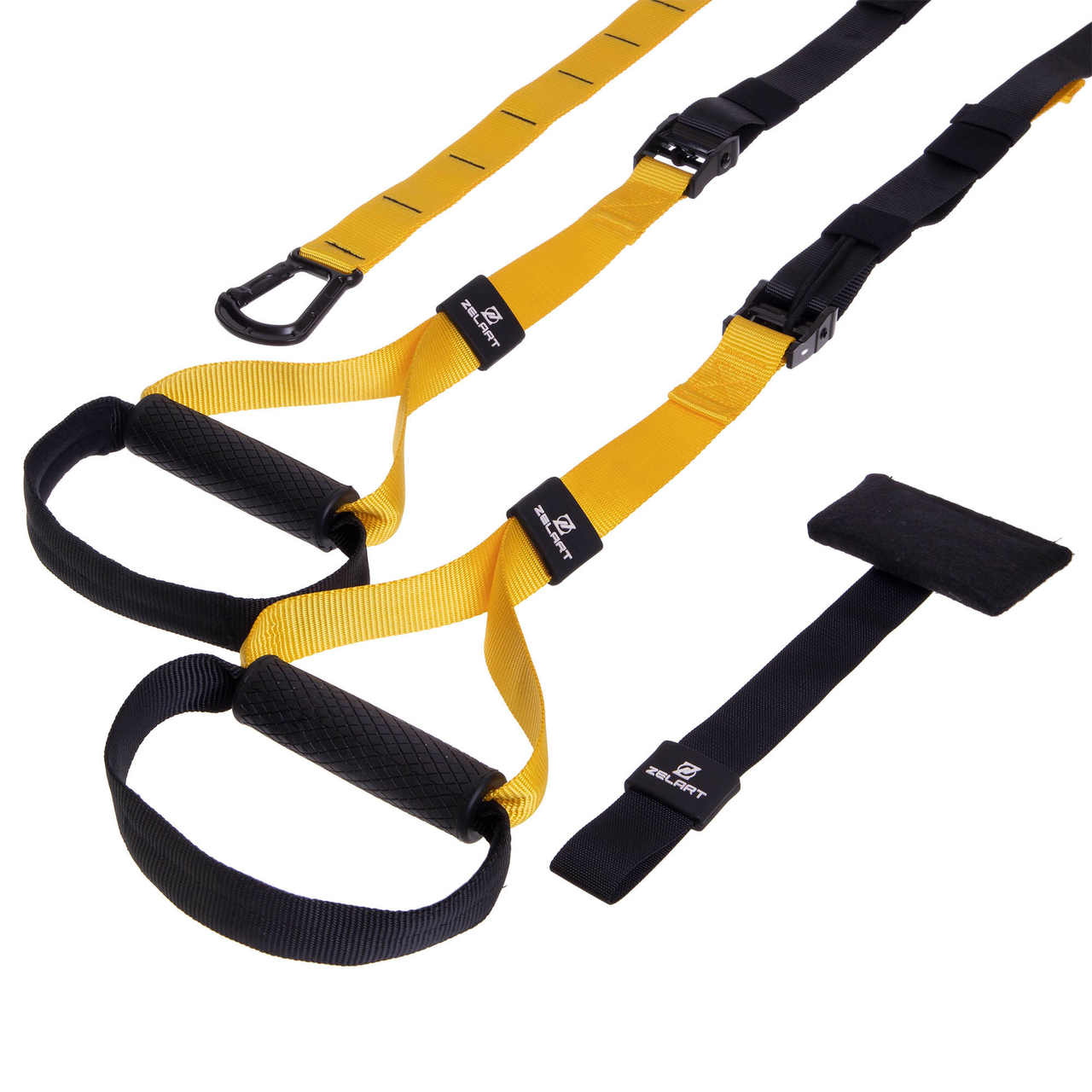 Тренувальні підвісні петлі TRX FI-3595 чорно-жовтий