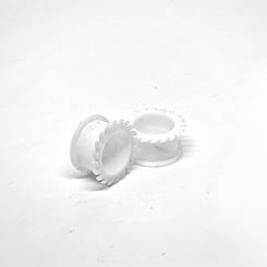 Тунели 18 мм, силікон, ЦІНА ЗА ПАРУ