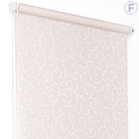 Рулонные шторы Ролета тканевая Акант 01 Жемчужный