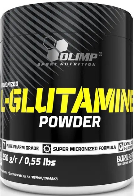 Глютамін Olimp L-glutamine 250 г без смаку