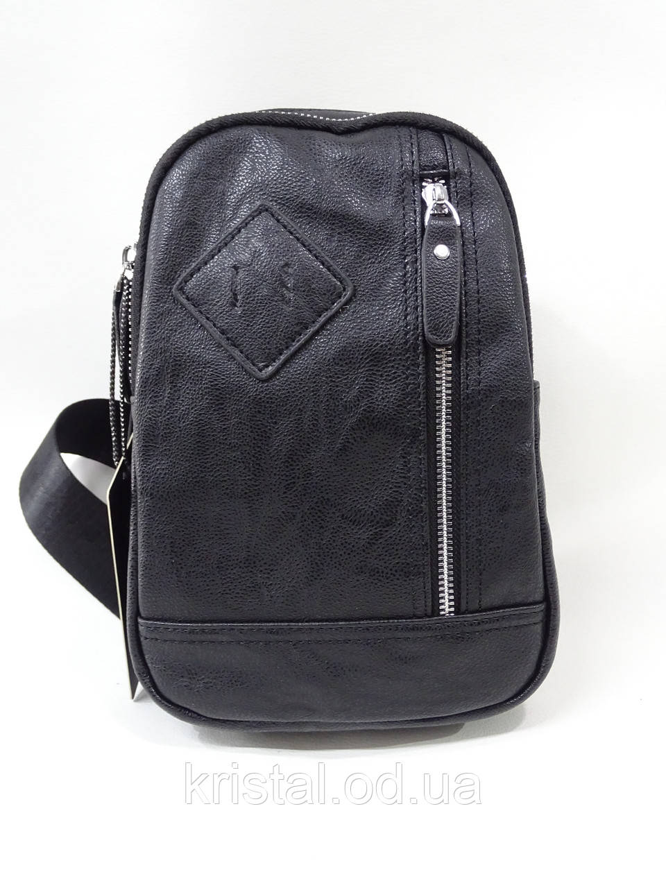 Шкіряна чоловіча сумка-слінг гуртом 16*25 см. серії "Sunwin Royal" №15463, фото 1