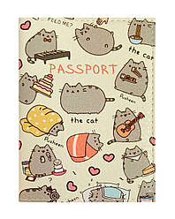 Обкладинка на паспорт Pusheen