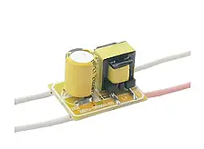 Драйвер LED LED 3-18 Вт, 110 мА неізольоване джерело живлення — з припаяними кабелями