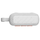 Портативна акустика — бездротова колонка JBL GO 4 (JBLGO4WHT) біла, фото 4