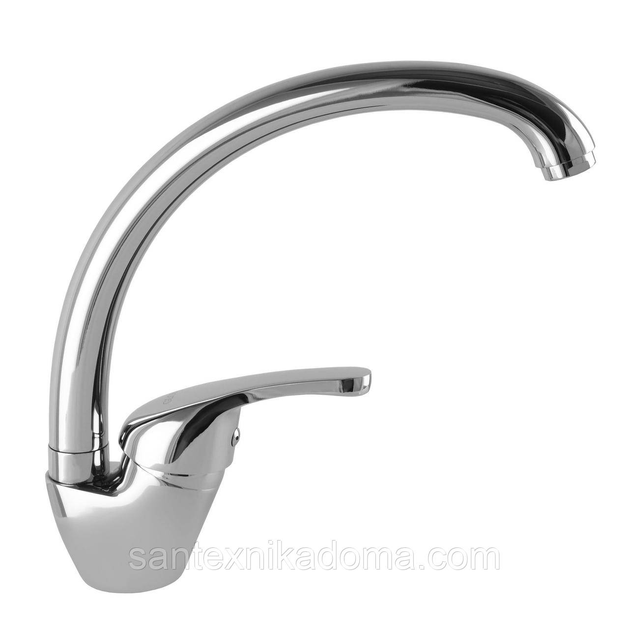 Змішувач на кухню Globus Lux Solly GLSO-0203S латунь