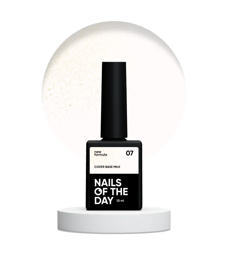 NOTD NEW Formula milk shimmer 07 Cover base,10 мл