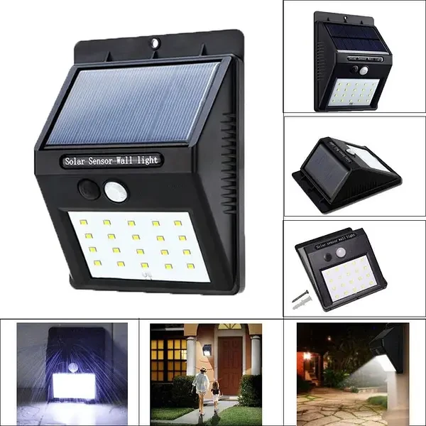 Настінний ліхтар 20 Solar Led