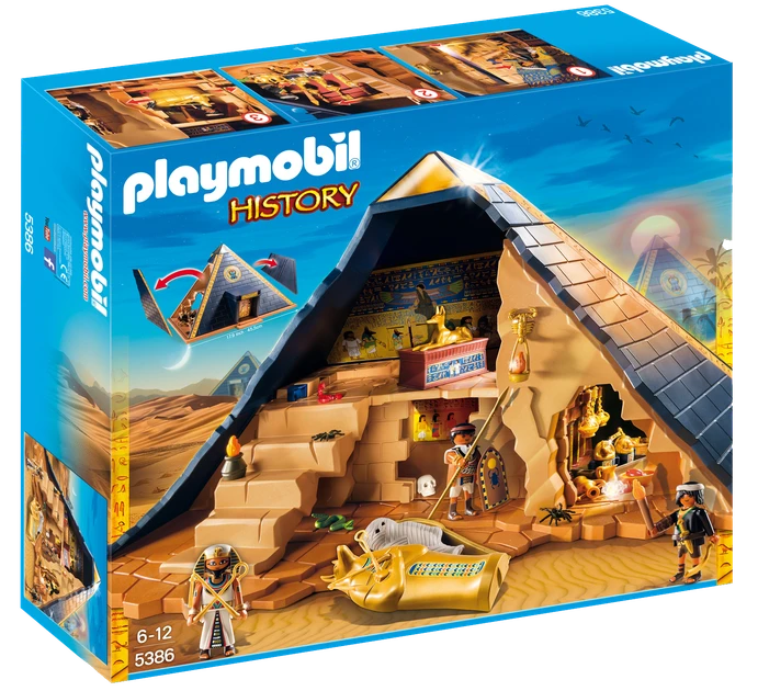 Конструктор Playmobil 5386 Піраміда Фараона, фото 1