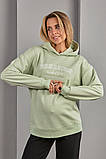 Жіноче худі для вагітних і годуючих із щільного трикотажу Tisha S (44) Юла мама Оливка, фото 5