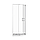 Скляна душова кабіна AVKO Glass RDS06, 90х90х190 Chrome, фото 3