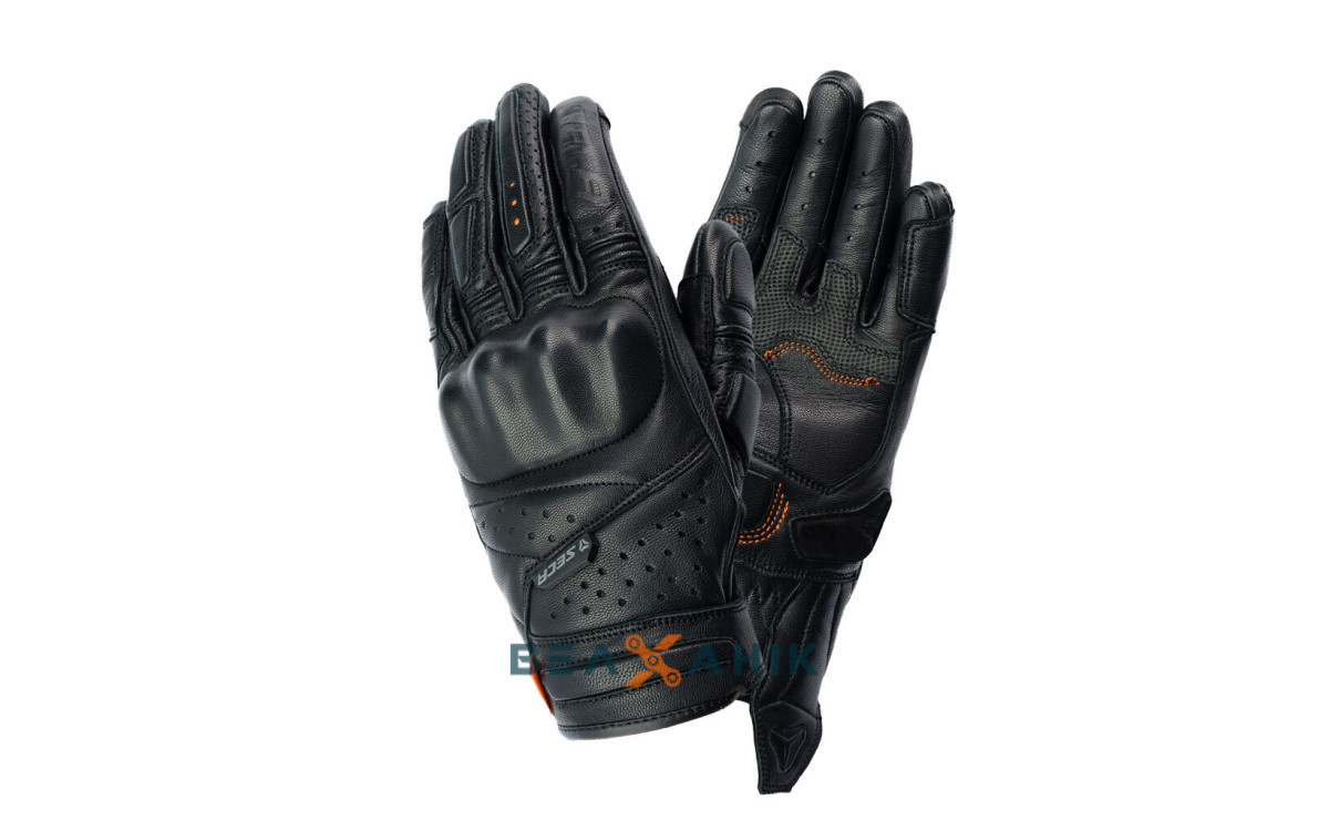 Рукавиці літні SECA Ghost D3O Black [L]