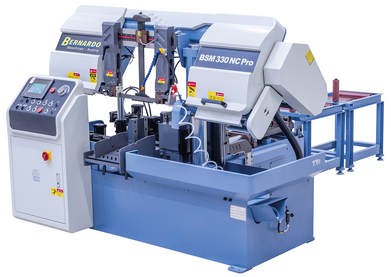 BSM 530 NC Pro АВТОМАТИЧНА ДВОКОЛОННА СТРІЧКОВА ПИЛА Bernardo