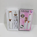 Жіночий тример 2в1 для обличчя та брів, фото 2