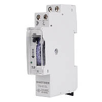 TU  TU Электромеханическое реле времени Sinotimer TM610L, 24 часа, LED индикация, на DIN-рейку 1P, 16А, 110-250V