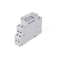 TU  TU Реле времени Sinotimer TM610-2, 24 часа/7 дней, на DIN-рейку 1P, LCD,  программируемый, сменная батарея, 16А, 220V,