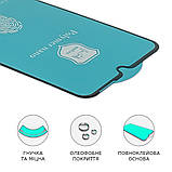 TU TU Защитная пленка для Xiaomi Redmi Note 8 (3D чёрная) Polycarbone, фото 2