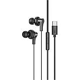 TU  TU Наушники вакуумные Hoco M114 Type-C с микрофоном black, фото 2