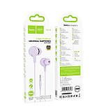 TU TU Наушники вакуумные Hoco M114 с микрофоном purple, фото 5