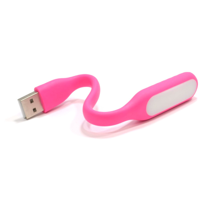 TU TU Фонарик гибкий LED USB, Pink, OEM
