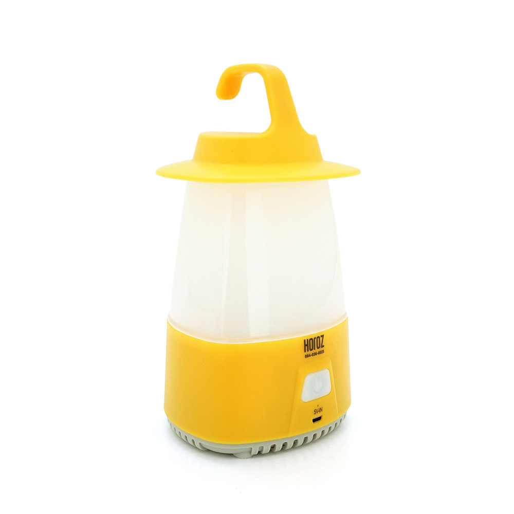 TU  TU Лампа-фонарь HOROZ CRESPO, 25W, 3 режима, корпус- пластик, ударостойкий, кабель microUSB, литиевый аккум 3,7В 1,8А, время