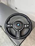 M кермо BMW спортивний новий з подушкою, круїзом та пелюстками для всього модельного ряду BMW f серії M-paket, фото 8