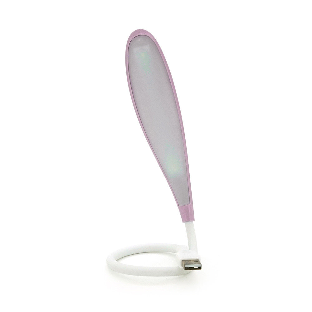 TU TU Фонарик гибкий LED USB, 14Led, Good Quality, Pink, Blister