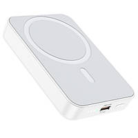 TU  TU Power bank Borofone BJ25 Plus 10000mAh PD 20W магнитный с функцией беспроводной зарядки white