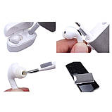 TU  TU Набор Q6, Multi-Function Cleaning Kit, для чистки наушников и экранов с распылителем и щетками, фото 9