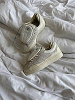 Бежевые замшевые кроссовки Adidas Campus Bad Bunny Beige x Адидас Кампус 36