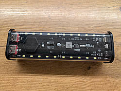 Корпус повербанка PD 22.5W Fast Charger PD чорний 21700*4