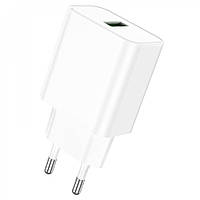 Home Charger 18W 1U USB C Cable (1m) Borofone BA72A — White