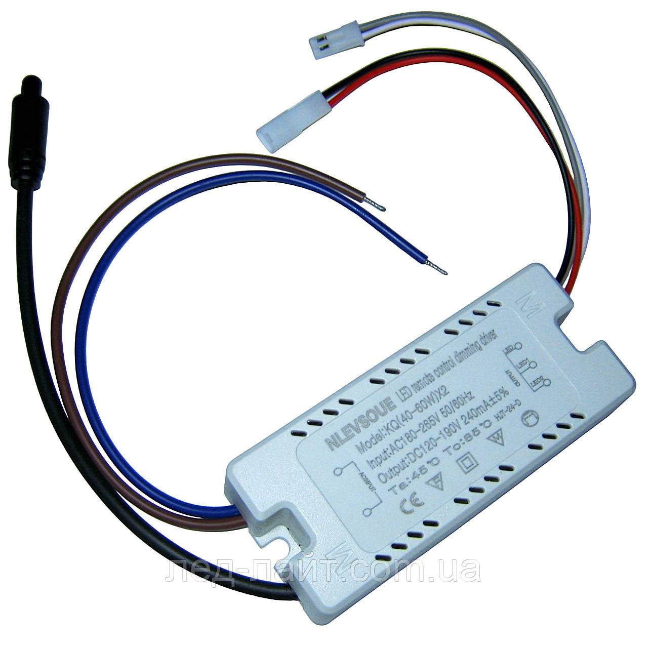 Драйвер світлодіодів (40-60W)x2 240mA IR