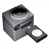 Magnetic Wireless Charger 3 in 1 — Hoco CQ8, фото 3