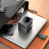 Magnetic Wireless Charger 3 in 1 — Hoco CQ8, фото 6