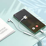 Навушники Type C з мікрофоном — Hoco M109 — White, фото 6