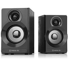 Акустична система REAL-EL S-200 Black (2.0, 2x3 Вт), фото 3