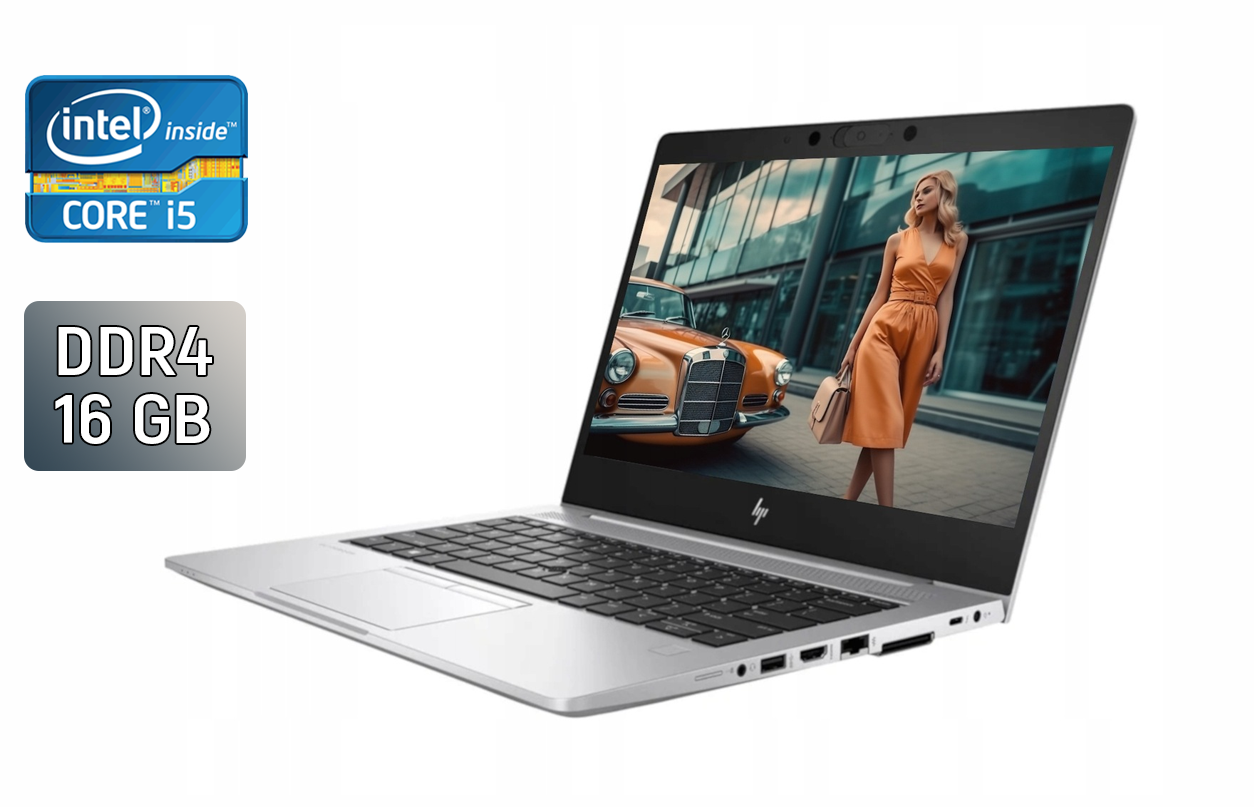 Ультрабук Б-клас HP EliteBook 840 G6/ 14" (1920x1080)/ Core i5-8265U/ 16 GB RAM/ 512 GB SSD/ UHD 620