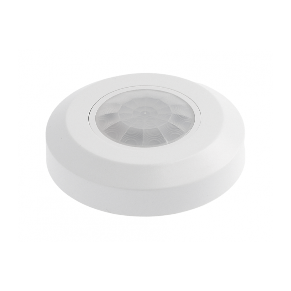 Датчик руху GTV CR-8, max.400W, 360°, max.8м, IP44, білий