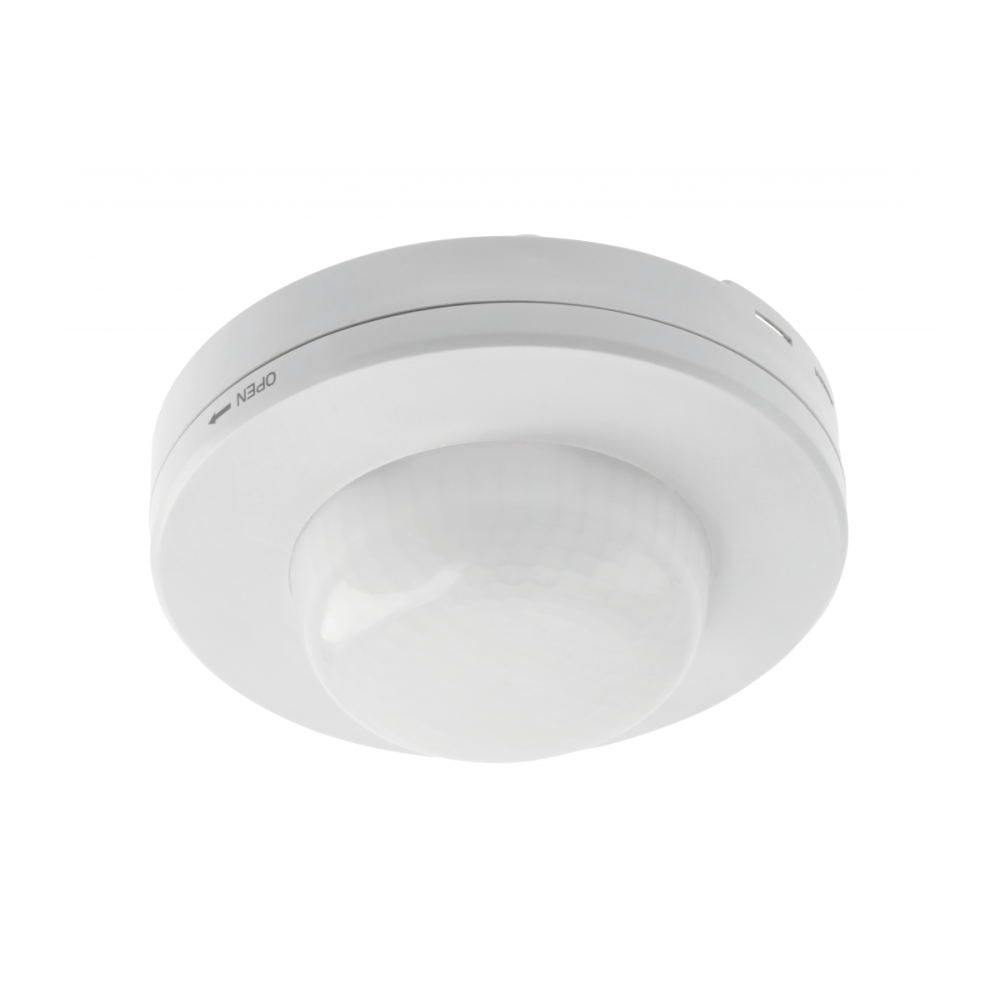 Датчик руху та присутності GTV CO-2, макс.2000Вт, 360⁰, діапазон 3-20 м, IP65